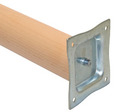 Bordsben Ø45–25 mm x 80 cm Bok Konisk Home>it